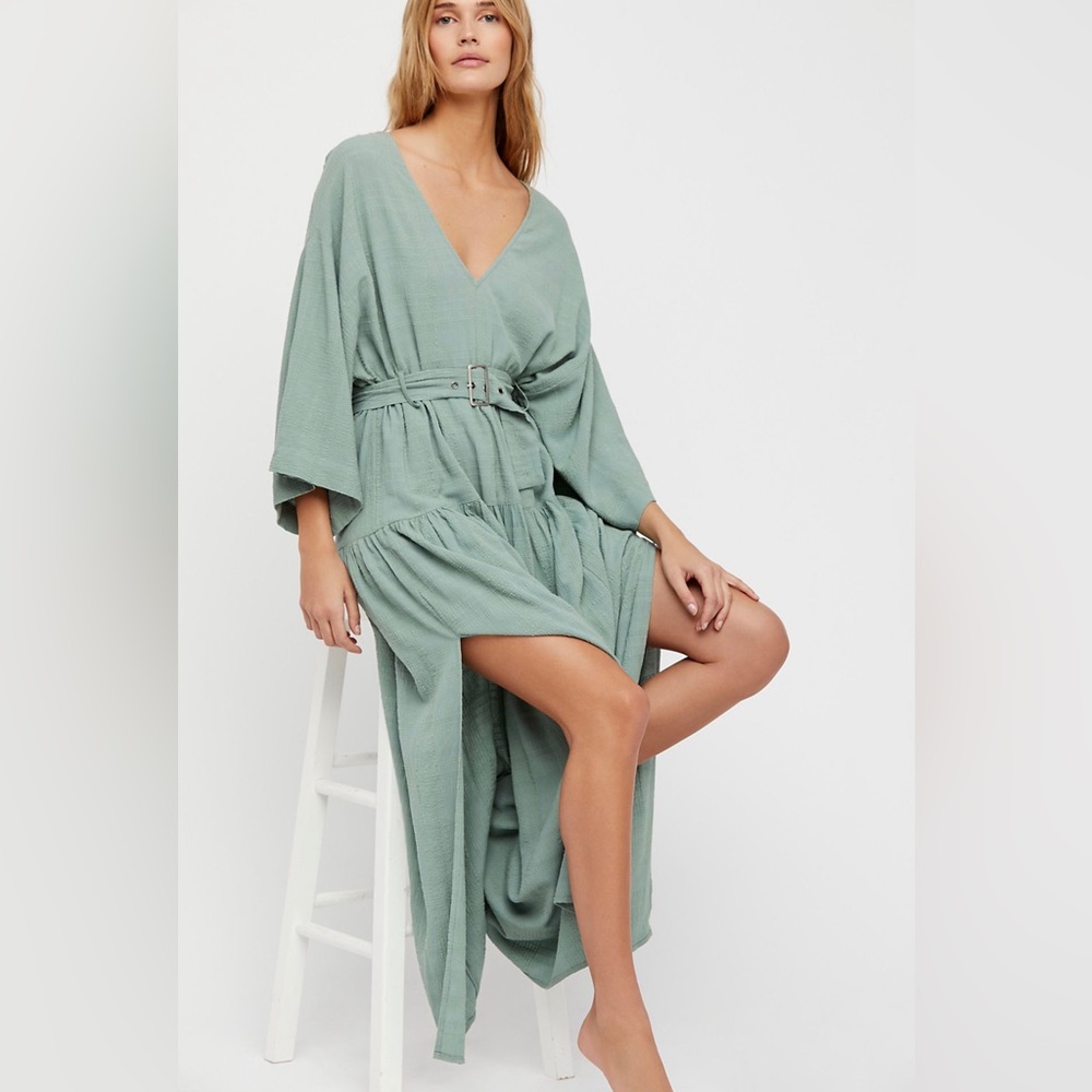 Free People Ellie Maxi Dress in Lochness. Size XS #NWT